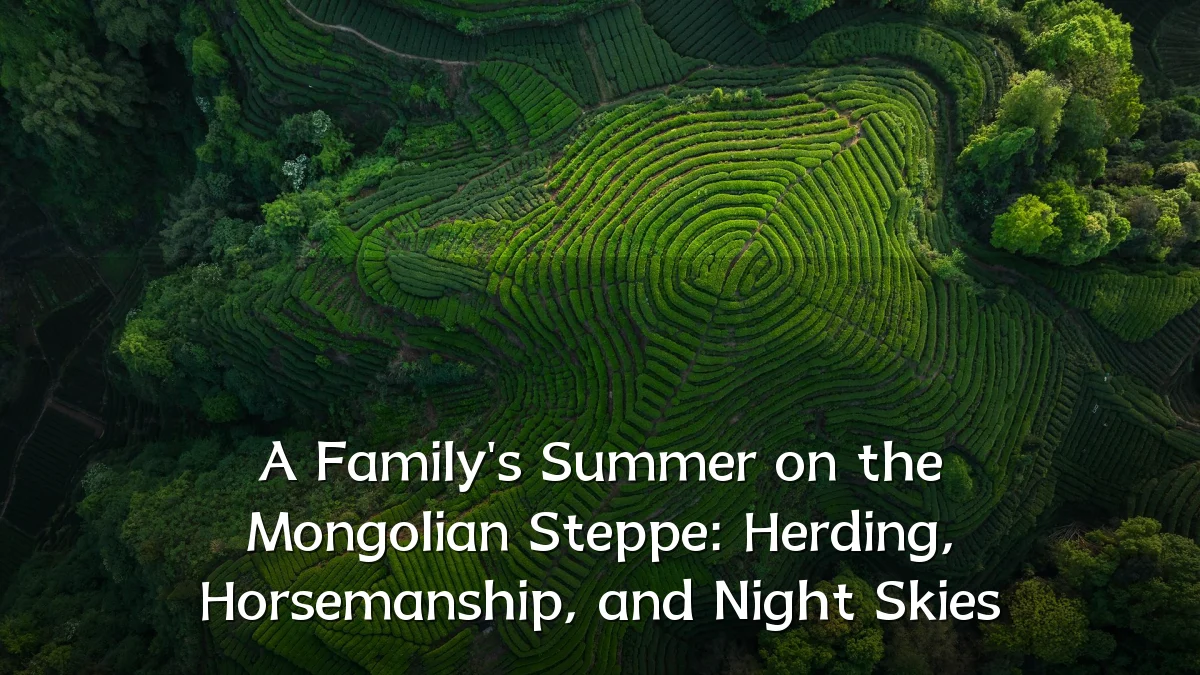 A Family's Summer on the Mongolian Steppe: Herding, Horsemanship, and Night Skies