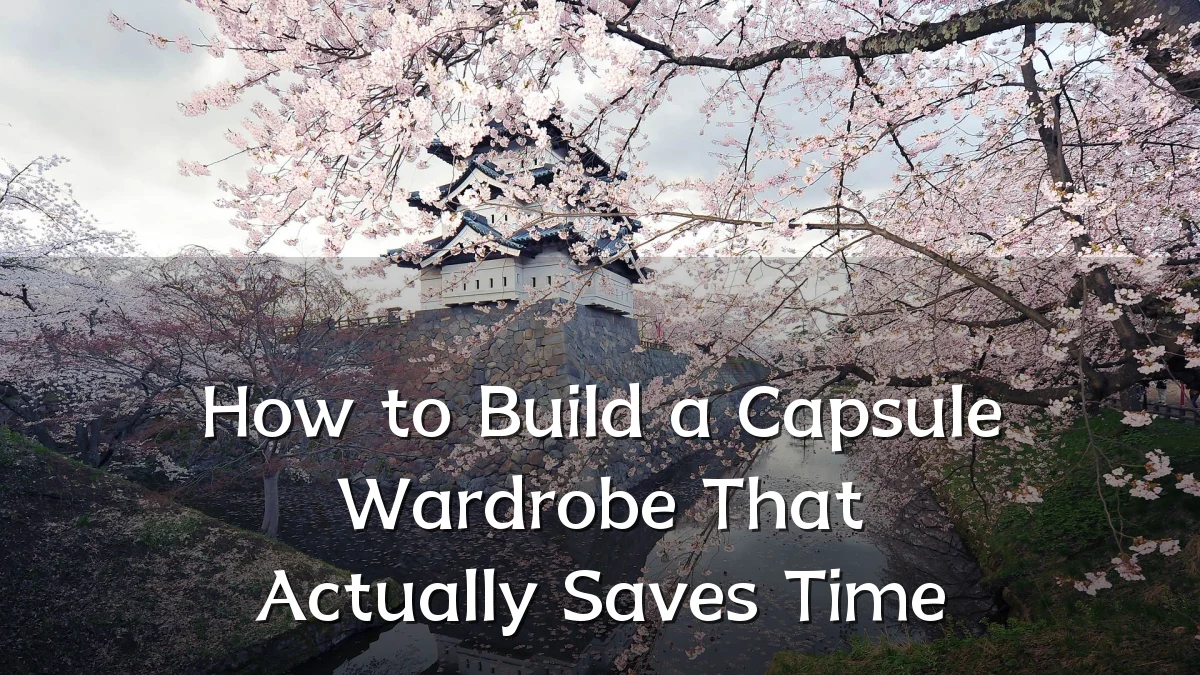 How to Build a Capsule Wardrobe That Actually Saves Time
