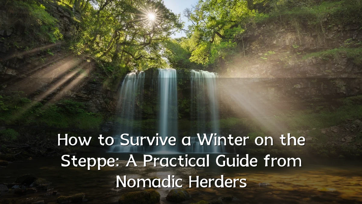 How to Survive a Winter on the Steppe: A Practical Guide from Nomadic Herders