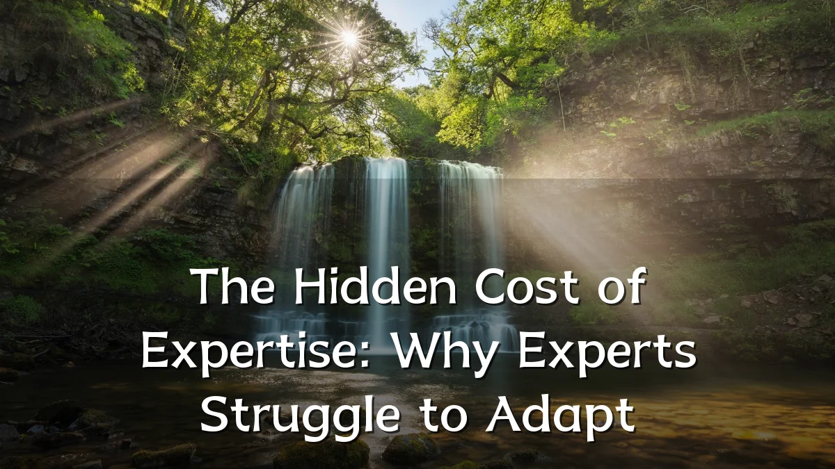 The Hidden Cost of Expertise: Why Experts Struggle to Adapt