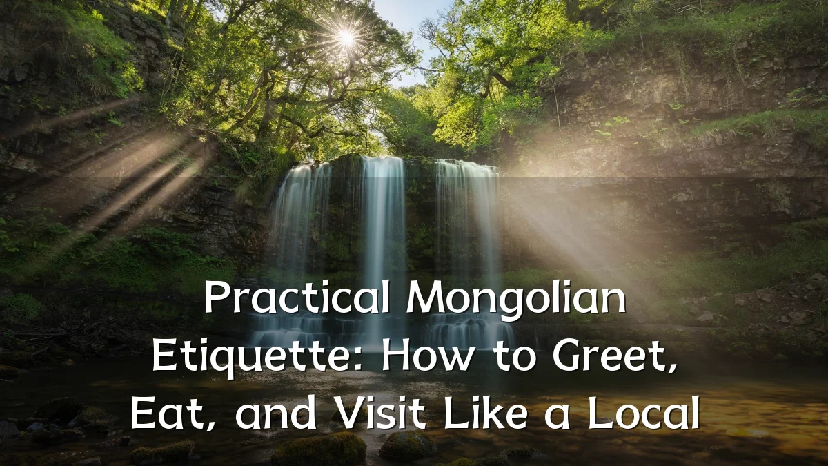 Practical Mongolian Etiquette: How to Greet, Eat, and Visit Like a Local