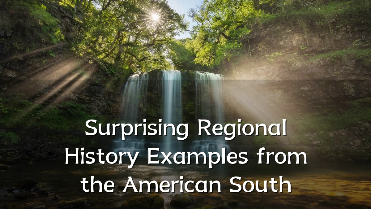 Surprising Regional History Examples from the American South
