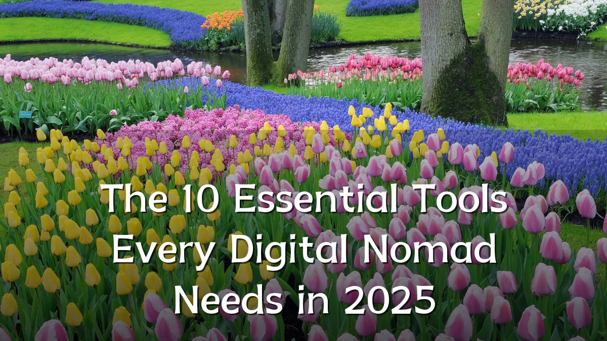 The 10 Essential Tools Every Digital Nomad Needs in 2025