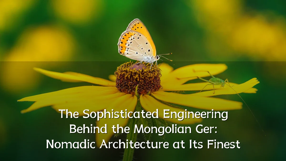 The Sophisticated Engineering Behind the Mongolian Ger: Nomadic Architecture at Its Finest